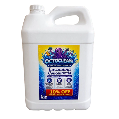 Lavandina concentrada Octoclean
